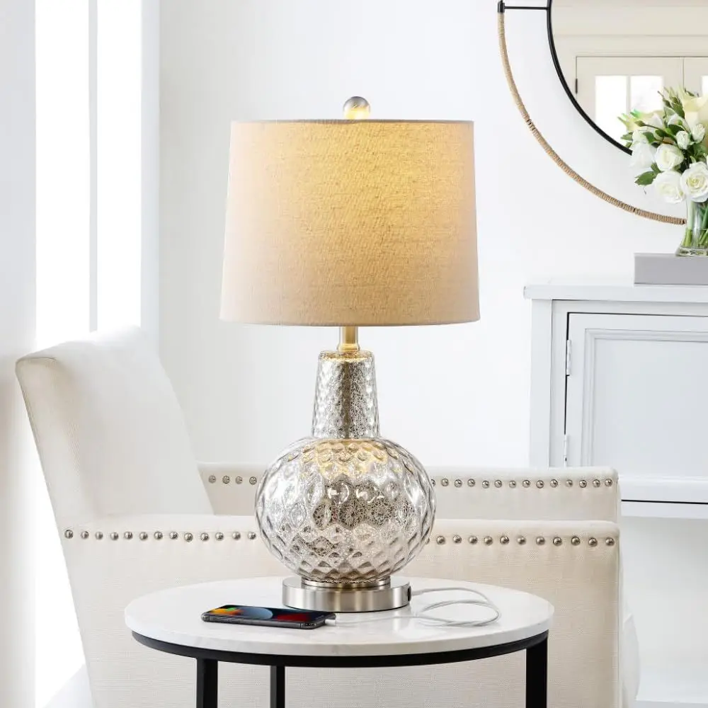 24-inch Silver/Ivory Shade LED - Home Office Room review and price