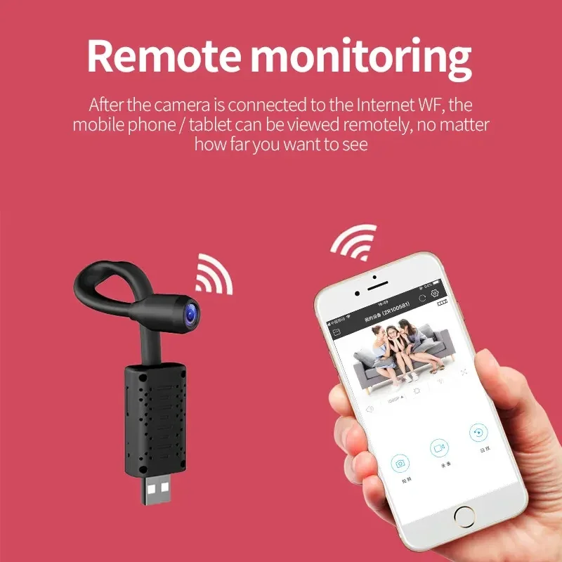 4K Mini USB WiFi Camera Portab - Home Office With View review and price
